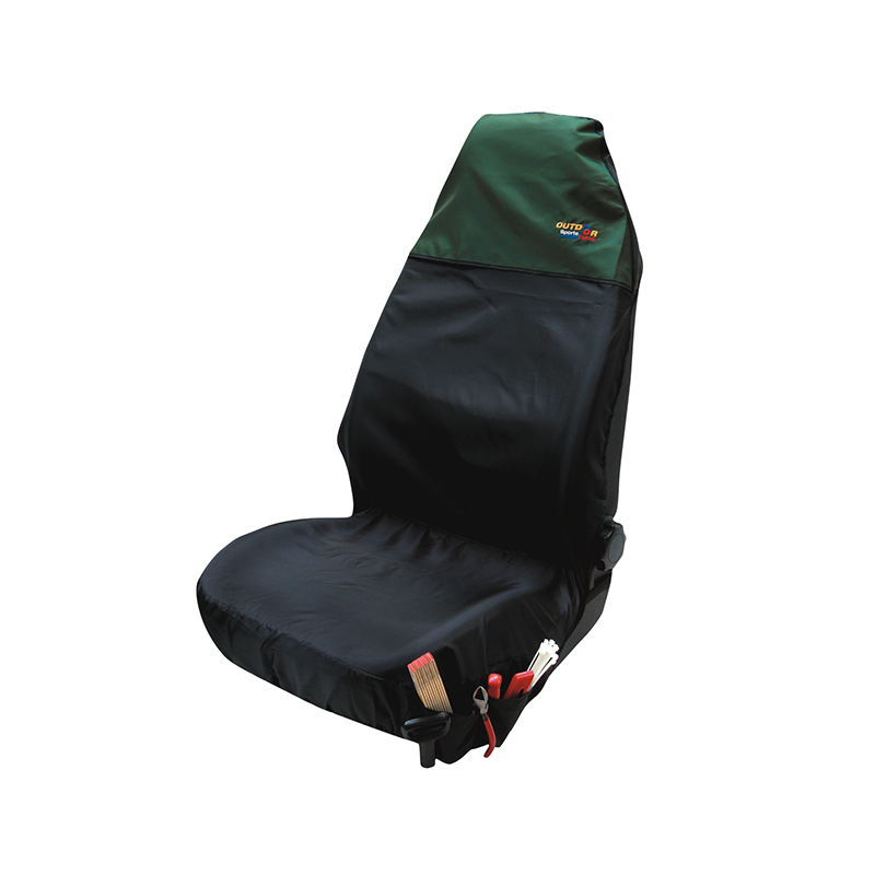 LF-81041 尼龙防滑前排汽车座椅保护器储物袋